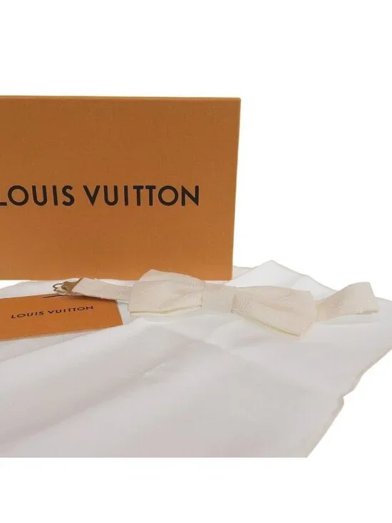 Louis Vuitton Noupapillon Jacquard 100% Silk Monogram Bow - Picture 8 of 8